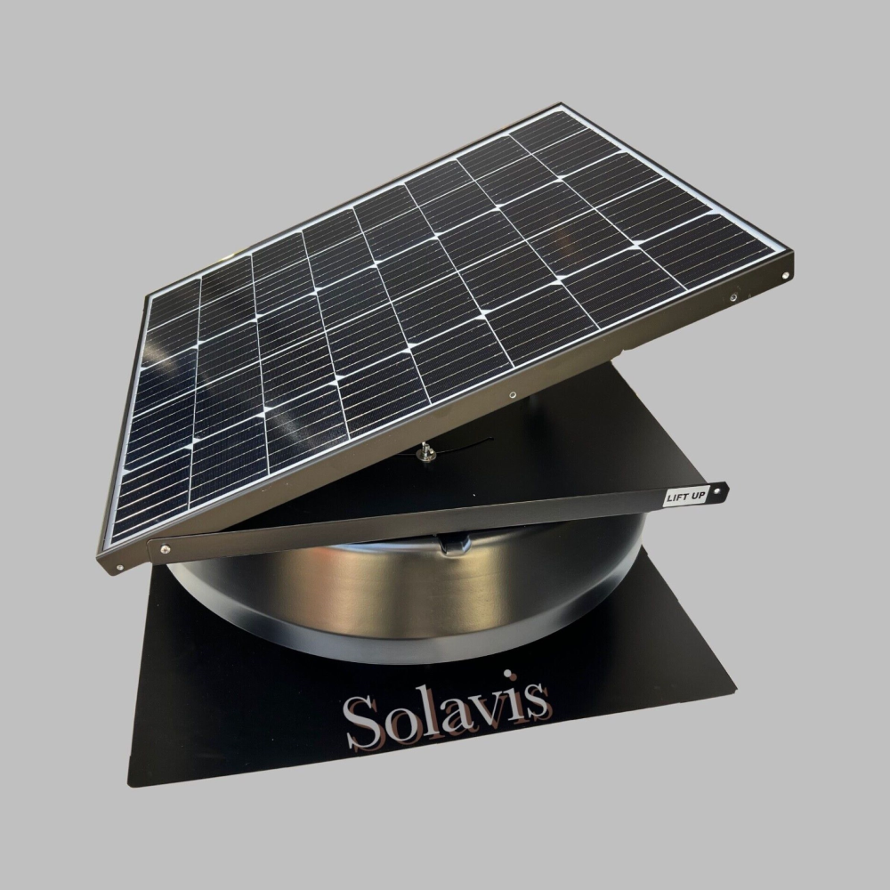 Solar Roof Fan 60W with thermostat